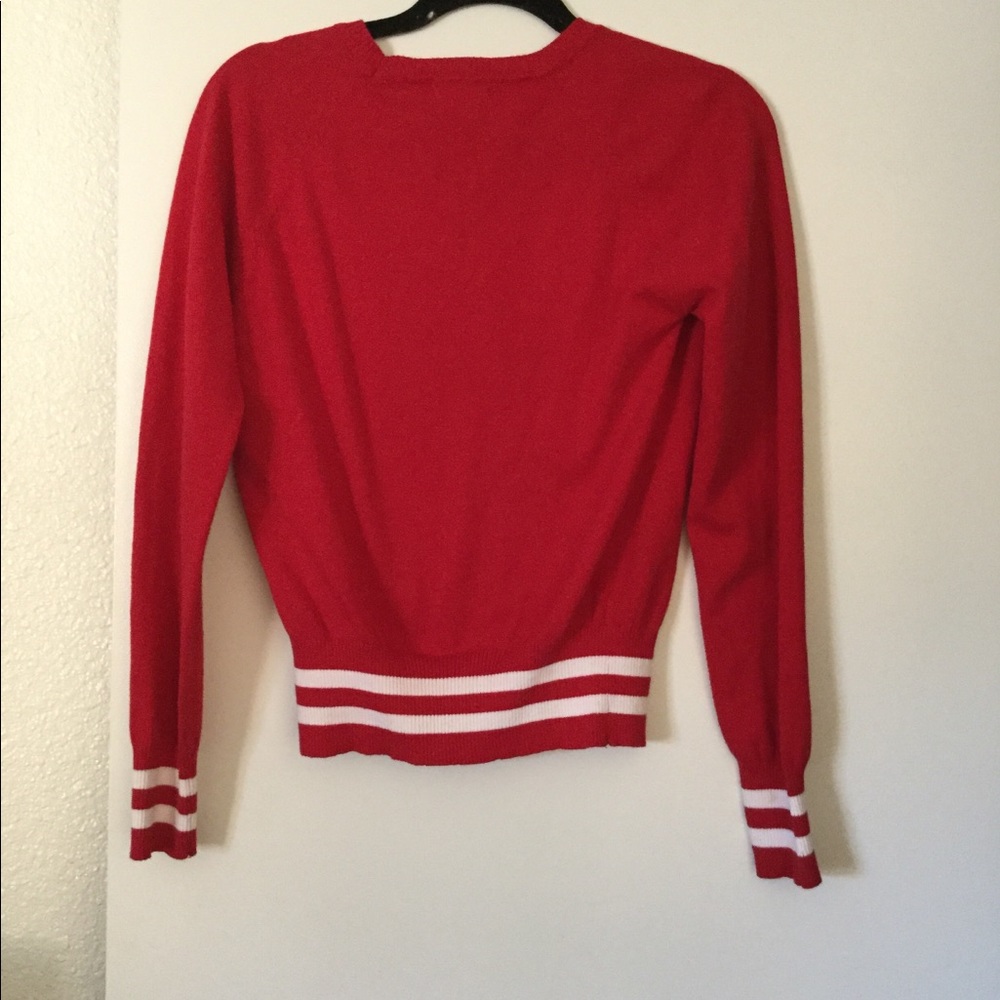Red cardigan - Picture 3 of 4